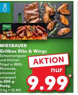 Kaufland WIESBAUER Grillbox Ribs & Wings tilbud