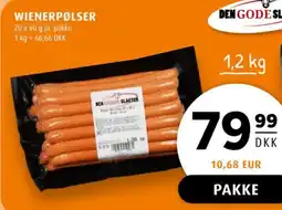 Scandinavian Park Wienerpølser tilbud