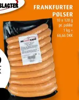 Scandinavian Park Frankfurter pølser tilbud