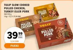 Scandinavian Park TULIP Slow cooked pulled chicken, turkey eller pork tilbud