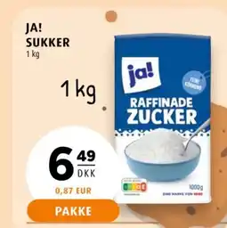 Scandinavian Park JA! Sukker tilbud