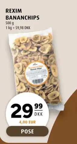 Scandinavian Park Rexim bananchips tilbud