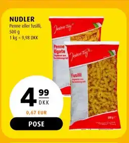 Scandinavian Park Nudler tilbud