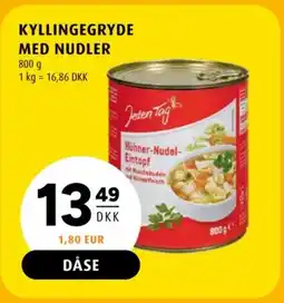 Scandinavian Park Kyllingegryde med nudler tilbud