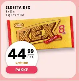 Scandinavian Park Cloetta kex tilbud