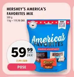 Scandinavian Park HERSHEY'S America's favorites mix tilbud