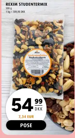 Scandinavian Park Rexim studentermix tilbud