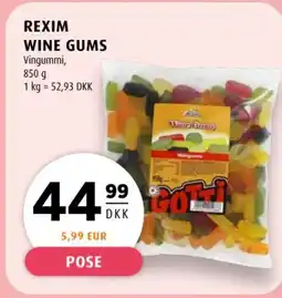 Scandinavian Park Rexim Wine gums tilbud