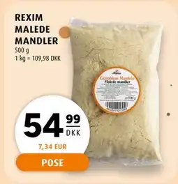 Scandinavian Park REXIM MALEDE MANDLER, DKK 54.99 tilbud