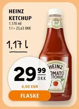 Scandinavian Park HEINZ KETCHUP, DKK 29.99 tilbud