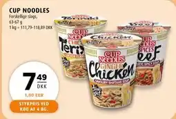 Scandinavian Park CUP NOODLES, DKK 7.49 tilbud