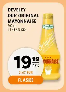 Scandinavian Park DEVELEY OUR ORIGINAL MAYONNAISE, DKK 19.99 tilbud