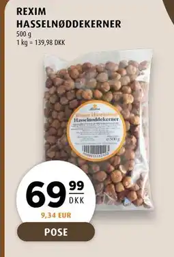 Scandinavian Park REXIM HASSELNØDDEKERNER, DKK 69.99 tilbud