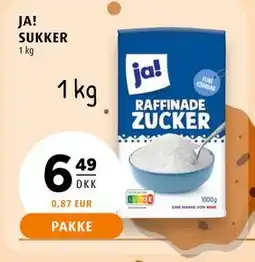 Scandinavian Park JA! SUKKER, DKK 6.49 tilbud