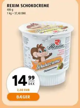 Scandinavian Park REXIM SCHOKO CREME, DKK 14.99 tilbud