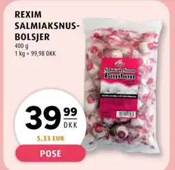 Scandinavian Park Rexim Salmiaksnus- bolsjer tilbud