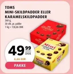Scandinavian Park TOMS Mini-skildpadder eller karamelskildpadder tilbud