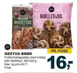 Let-Køb GESTUS BRØD, DKK 16 tilbud