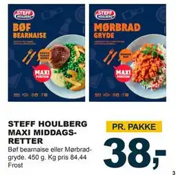 Let-Køb STEFF HOULBERG MAXI MIDDAGSRETTER, DKK 38 tilbud