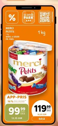 Scandinavian Park MERCI PETITS, DKK 119.99, App-pris tilbud