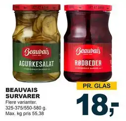 Let-Køb BEAUVAIS SURVARER, DKK 18 tilbud