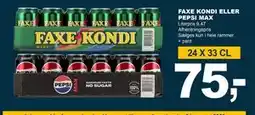Let-Køb FAXE KONDI ELLER PEPSI MAX, DKK 75 tilbud