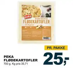 Let-Køb PEKA FLØDEKARTOFLER, DKK 25 tilbud