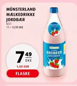 Scandinavian Park MÜNSTERLAND Mælkedrikke jordbær tilbud
