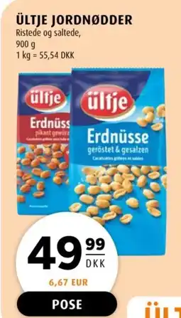 Scandinavian Park ÜLTJE Jordnødder tilbud