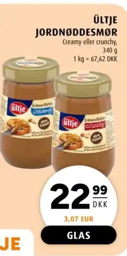 Scandinavian Park ÜLTJE Jordnøddesmør tilbud