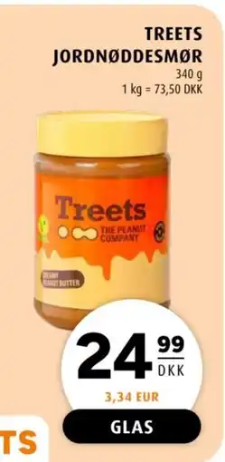 Scandinavian Park Treets Jordnøddesmør tilbud