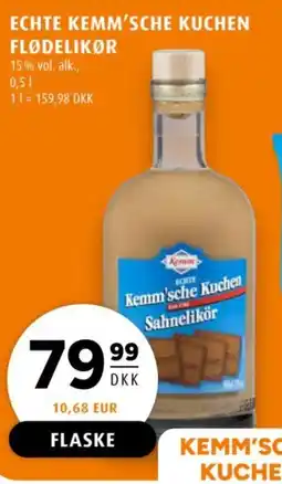 Scandinavian Park Echte Kemm'sche Kuchen flødelikør tilbud