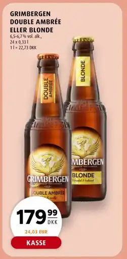 Scandinavian Park GRIMBERGEN Double ambrée eller blonde tilbud