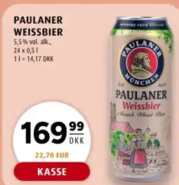 Scandinavian Park Paulaner Weissbier tilbud