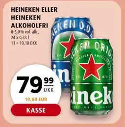 Scandinavian Park HEINEKEN eller HEINEKEN Alkoholfri tilbud