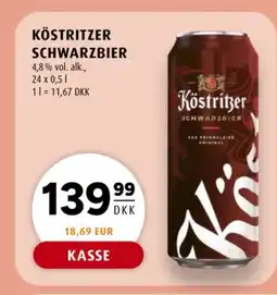 Scandinavian Park Köstritzer Schwarzbier tilbud