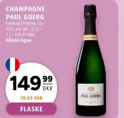 Scandinavian Park Champagne Paul Goerg tilbud
