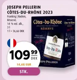 Scandinavian Park Joseph Pellerin Côtes-du-rhône 2023 tilbud
