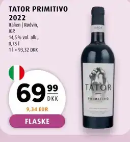 Scandinavian Park Tator Primitivo tilbud