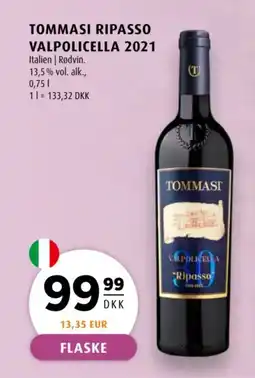 Scandinavian Park Tommasi Ripasso Valpolicella 2021 tilbud