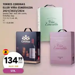 Scandinavian Park Torres Coronas eller Viña Esmeralda 2021/2023/2024 tilbud