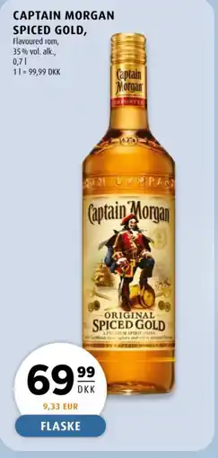 Scandinavian Park CAPTAIN MORGAN Spiced gold tilbud