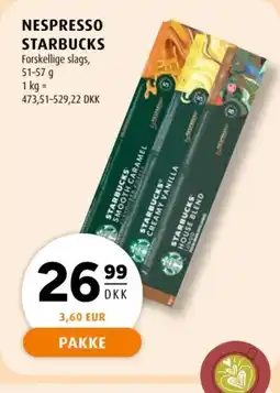 Scandinavian Park Nespresso Starbucks tilbud