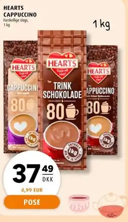 Scandinavian Park Hearts Cappuccino tilbud
