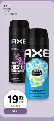 Scandinavian Park AXE Deospray tilbud