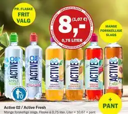Købmandsgården Active 02 / Active Fresh, DKK 8 tilbud