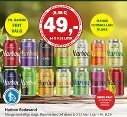 Købmandsgården Harboe Sodavand, DKK 49 tilbud