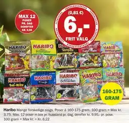 Købmandsgården Haribo, DKK 6 tilbud