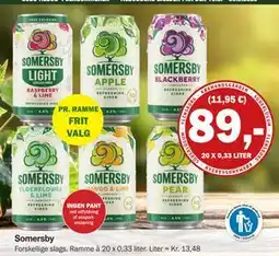 Købmandsgården Somersby, DKK 89 tilbud