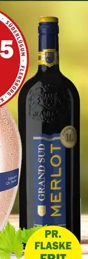 Købmandsgården Grand Sud Merlot, DKK 24.95 tilbud